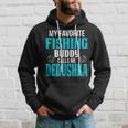 Dedushka Grandpa Fishing Gift My Favorite Fishing Buddy Calls Me Dedushka Hoodie Gifts for Him