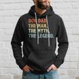 Dog Dad The Man Myth Legend Fathers Day For Dog Lover Dad Hoodie Gifts for Him