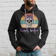 Epilepsy Warrior Skull Women Vintage Purple Ribbon Epilepsy Epilepsy Awareness V2 Hoodie Gifts for Him