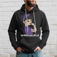 Epilepsy Warrior Strong Women With Purple Ribbon For Epilepsy Awareness Purple Ribbon Hoodie Gifts for Him