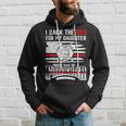 Father Grandpa I Back The Red For My Daughter Proud Firefighter Dad 186 Family Dad Hoodie Gifts for Him