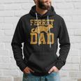 Ferret Dad Papa Father Vintage Hoodie Gifts for Him