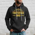 Firefighter Dad Fathers Day Gift Idea For Fireman Dad Hoodie Gifts for Him