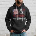 Flip Flops Fireworks And Freedom 4Th Of July V2 Hoodie Gifts for Him