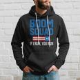 Fourth Of July 4Th July Fireworks Boom Patriotic American Hoodie Gifts for Him