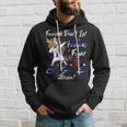 Friends Dont Let Friends Fight Chronic Fatigue Syndrome Cfs Alone Unicorn Blue Ribbon Chronic Fatigue Syndrome Support Cfs Awareness V2 Hoodie Gifts for Him