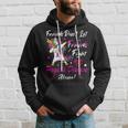 Friends Dont Let Friends Fight Pagets Disease Alone Unicorn Pink Ribbon Pagets Disease Pagets Disease Awareness Hoodie Gifts for Him