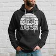 Funny Bicycle I Ride Fun Hobby Race Quote A Bicycle Ride Is A Flight From Sadness Hoodie Gifts for Him