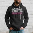 Funny Gym Workout Fathers Day Dumbbells Deadlifts Daughters Hoodie Gifts for Him