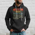 Funny Papa Knows Everything If He Doesnt Know Fathers Day Hoodie Gifts for Him