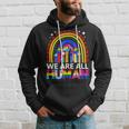Human Lgbt Flag Gay Pride Month Transgender Rainbow Lesbian Hoodie Gifts for Him