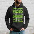 I Dont Always Play Video Games Video Gamer Gaming Hoodie Gifts for Him