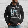 Its Not How Deep You Fish Its How You Wiggle Your Worm Hoodie Gifts for Him