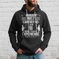 January 1957 I Am Not 65 I Am 18 With 47 Years Of Experience Hoodie Gifts for Him