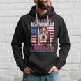 Just A Proud Basset Hound Dad Merica Dog 4Th Of July Hoodie Gifts for Him