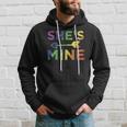 Lesbian Couple Shes Mine Im Hers Matching Lgbt Pride Hoodie Gifts for Him