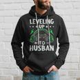 Leveling Up To Husban Husband Video Gamer Gaming Hoodie Gifts for Him