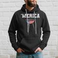Mens Grill Merica Barbecue Bbq American Grandpa Dad 4Th Of July Hoodie Gifts for Him