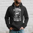 Mens I Chase Storms And I Know Things Storm Spotter Hoodie Gifts for Him