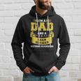 Mens Im A Dad And Loan Officer Nothing Scares Me Bank Gift Funny Hoodie Gifts for Him