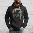 Mens Papa Bear Vintage Daddy Fathers Day Retro Dad Hoodie Gifts for Him
