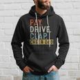 Mens Pay Drive Clap Cheer Dad Cheerleading Father Day Cheerleader Hoodie Gifts for Him