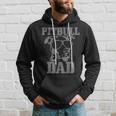 Mens Pitbull Dad Funny Dog Pitbull Sunglasses Fathers Day Pitbull  V3 Hoodie Gifts for Him