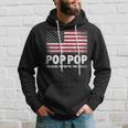 Mens Pop Pop The Man Myth Legend Fathers Day 4Th Of July Grandpa Hoodie Gifts for Him