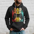 Mens Pregnancy Announcement Dad Level Unlocked Soon To Be Father V2 Hoodie Gifts for Him