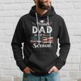 Mens Proud Dad Of A 2022 Senior School Graduation American Flag Hoodie Gifts for Him