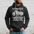 Motorcycles When Four Wheels Cage Is 461 Shirt Hoodie Gifts for Him