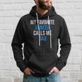 My Favorite Dancer Calls Me Dad Funny Fathers Day Hoodie Gifts for Him