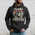 Of Course I Talk To My Beagle Funny Vintage 56 Beagle Dog Hoodie Gifts for Him