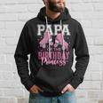 Papa Of The Birthday Princess Roller Skating B-Day Matching Hoodie Gifts for Him