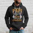 Papi Grandpa Gift Im Called Papi Because Im Too Cool To Be Called Grandfather Hoodie Gifts for Him