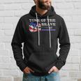 Patriotic Guitar - Tone Of The Brave Hoodie Gifts for Him