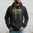 Proud Army Stepdad Fathers Day Hoodie Gifts for Him