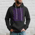 Purple And White Polka Dots Hoodie Gifts for Him