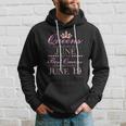 Queens Are Born In June Best Queens Are Born On June 19 Gift Hoodie Gifts for Him
