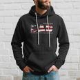Regular Dad Trying Not To Raise Liberals American Flag Fathers Day Hoodie Gifts for Him