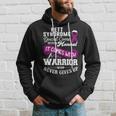 Rett Syndrome Doesnt Come With A Manual It Comes With A Warrior Who Never Gives Up Purple Ribbon Rett Syndrome Rett Syndrome Awareness Hoodie Gifts for Him