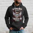 Rothschild Blood Runs Through My Veins Name Hoodie Gifts for Him