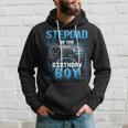 Stepdad Of The Birthday Boy Matching Family Video Game Party Hoodie Gifts for Him