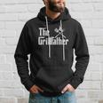The Grillfather Funny Dad Bbq Hoodie Gifts for Him