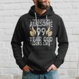 This Is What An Awesome 99 Years Old Looks Like 99Th Birthday Zip Hoodie Gifts for Him