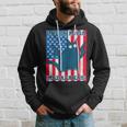 Ultra Maga Madafakas Cat American Flag Hoodie Gifts for Him