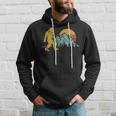 Vintage Retro Bigfoot Believe Silhouette Mountain Sun 234 Shirt Hoodie Gifts for Him