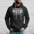 When Words Fail Music Speaks Musician Gifts Hoodie Gifts for Him