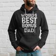 Worlds Best Bonus Dad Step Fathers Day Gift Husband Hoodie Gifts for Him