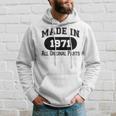 1971 Birthday Made In 1971 All Original Parts Hoodie Gifts for Him